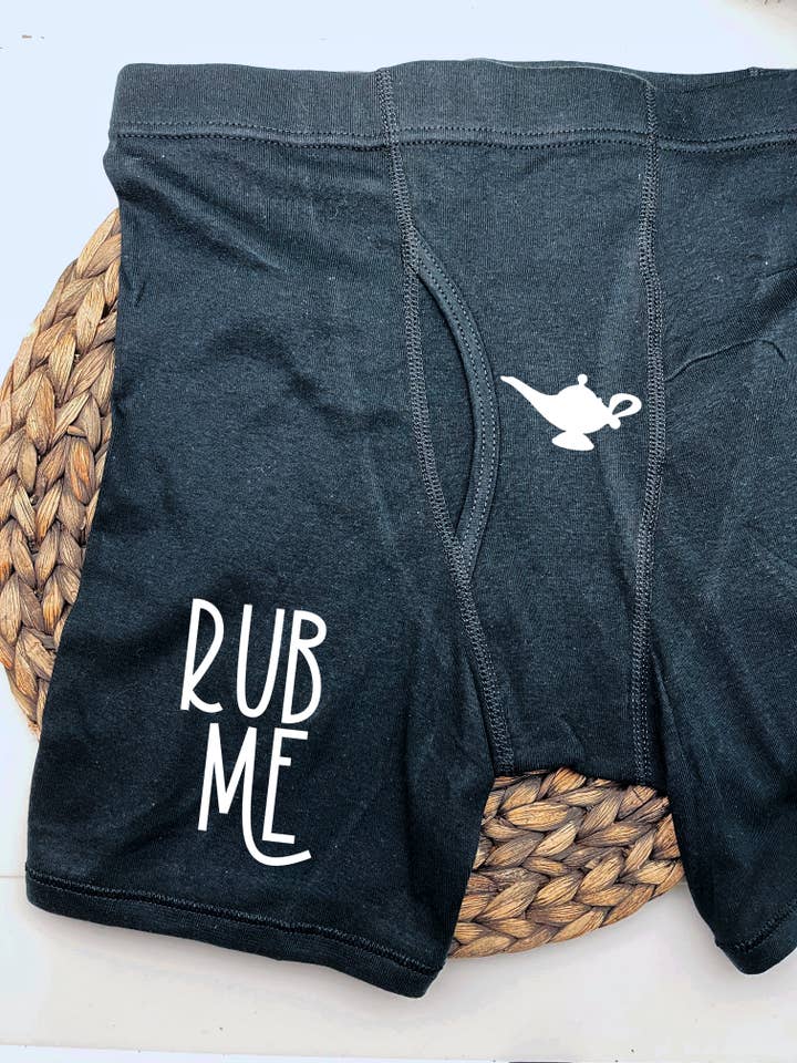 Wholesale Rub Me Boxer Brief, Gifts For Him, Genie in a Bottle